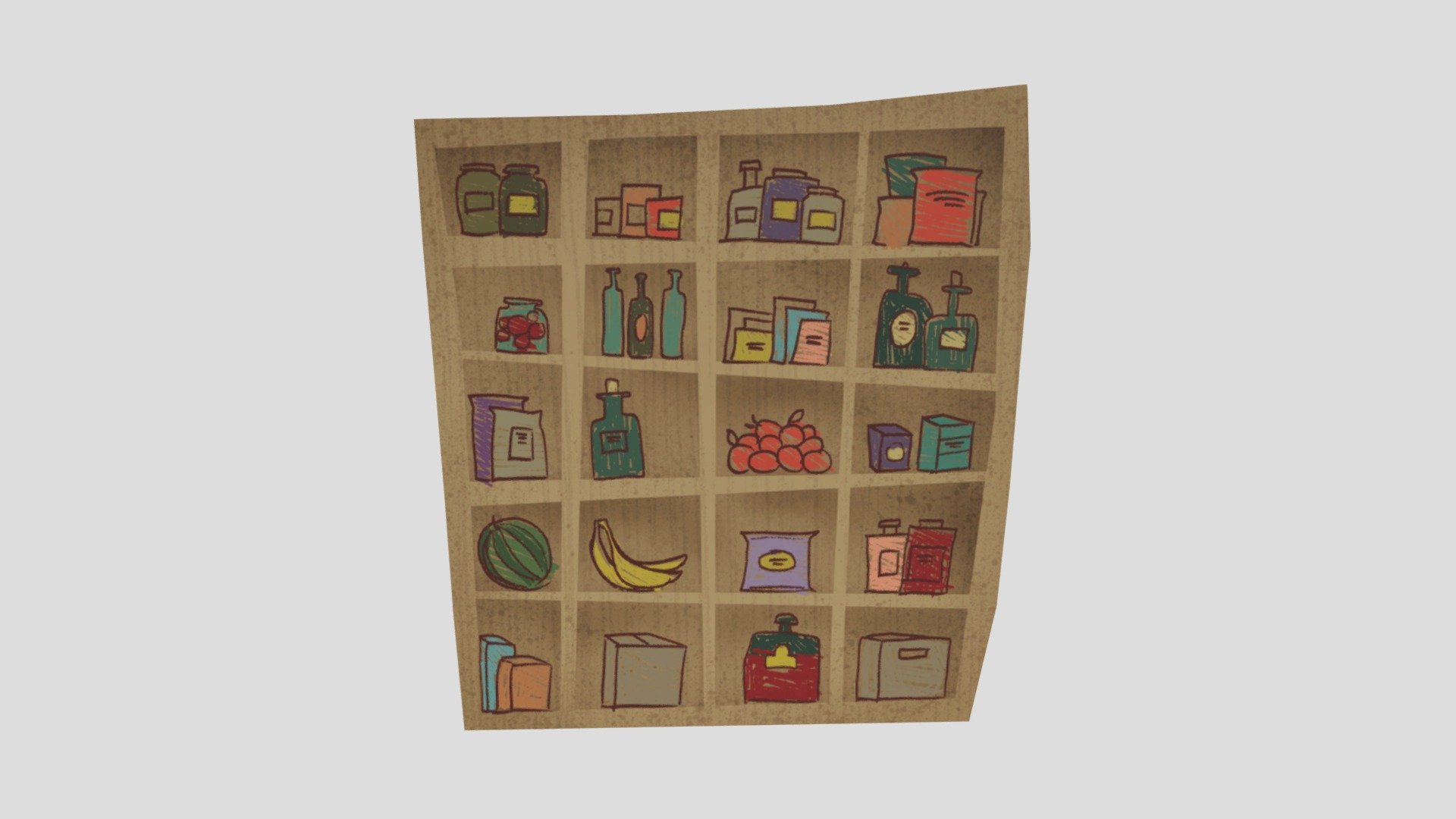 hello neighbor hide and seek shelf