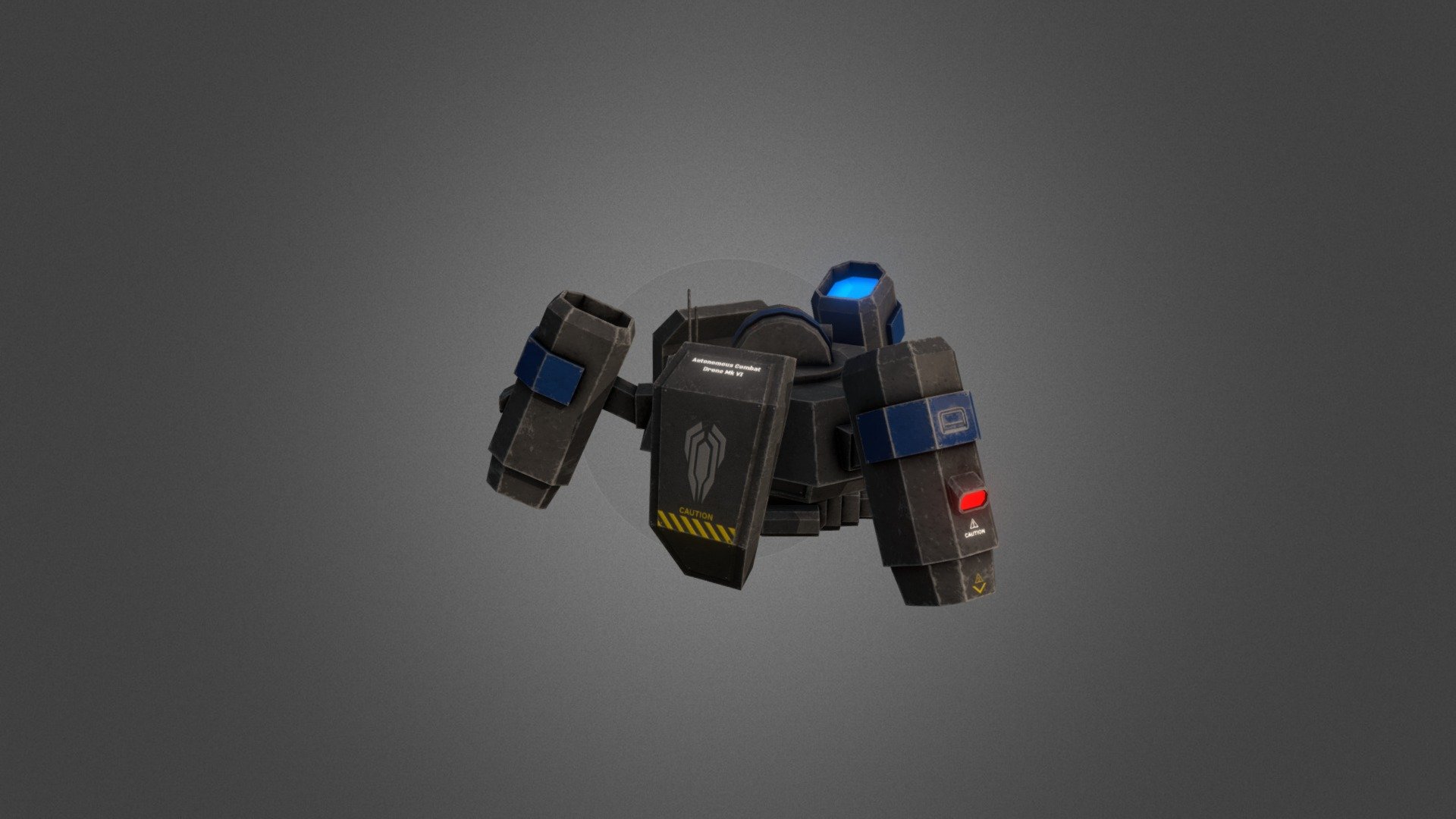 [TMN] Combat Drone - 3D model by ExtremeSpider [46dae98] - Sketchfab