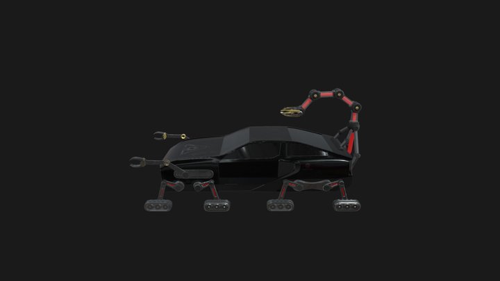 Véhicule_3D 3D Model