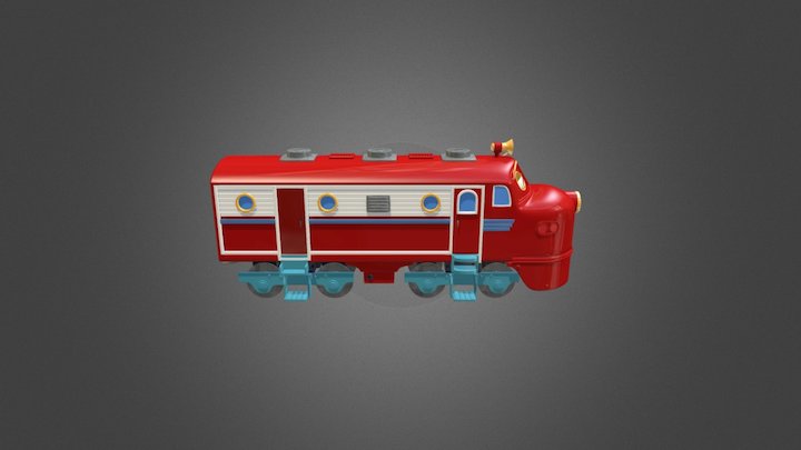 Locomotive Chuggington BI 3D Model