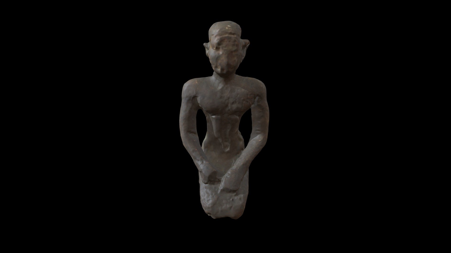 Kneeling Figurine