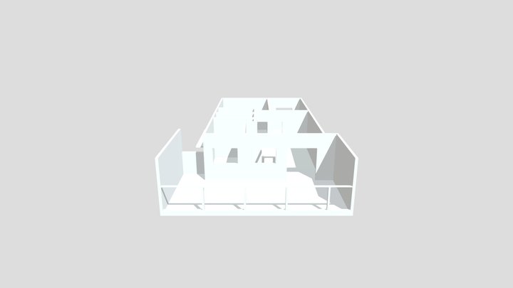 Francisco 1 Pavimento 3D Model