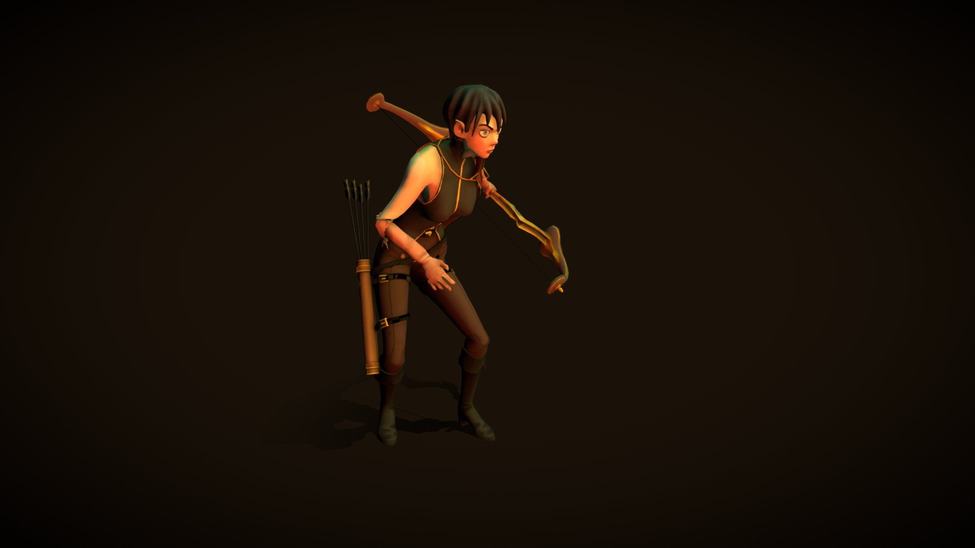 walking in the shadows — Sketchfab embed 3D viewer