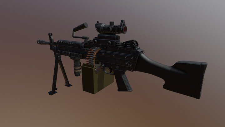 MK48 v2 3D Model
