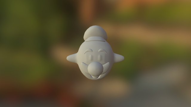 Wii - Super Mario Galaxy - Boo Power- Up 3D Model