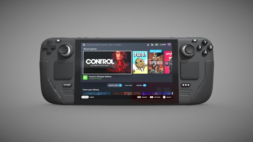 Steam Deck console