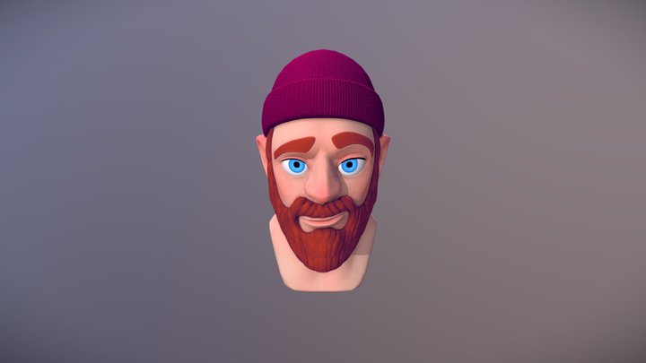 Stylized Bust 3D Model