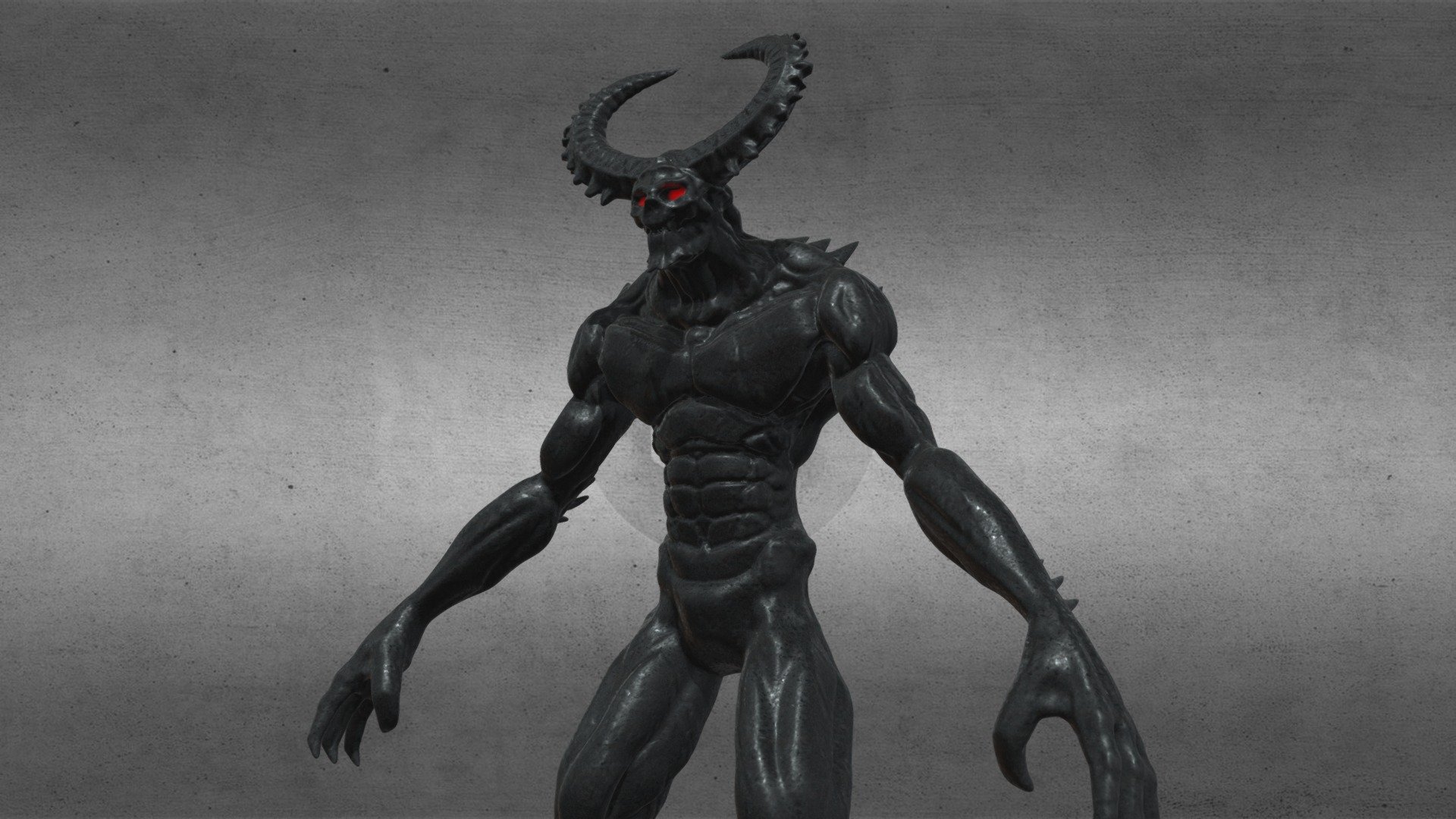 Black Demon - Download Free 3D model by simonemaccari.