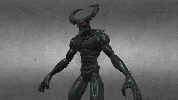 Black Demon 3D Model