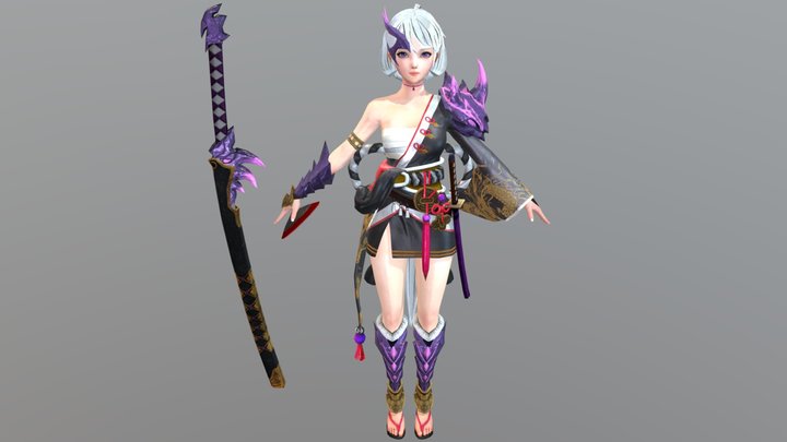Ninja 3D models - Sketchfab