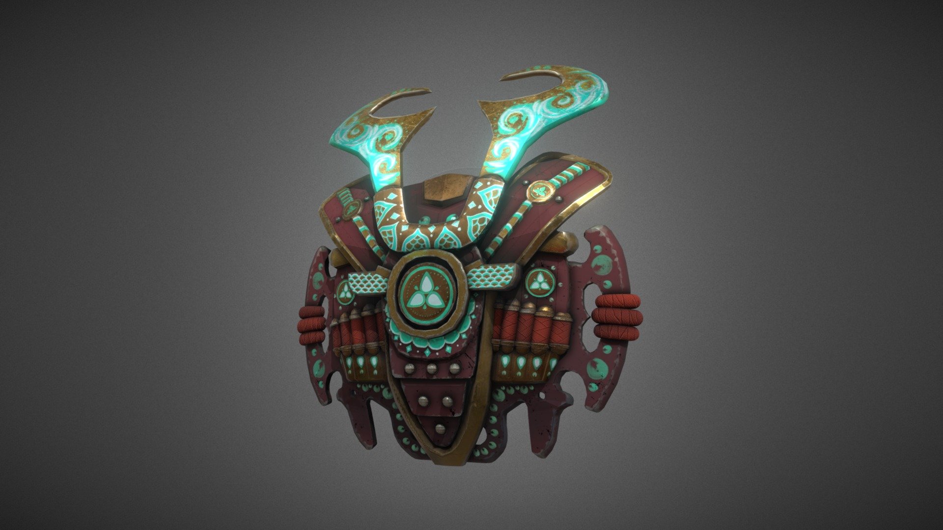 Kabuto Relic Shield - 3D model by Dean Hussney (@deinoplant) [46e3a10 ...
