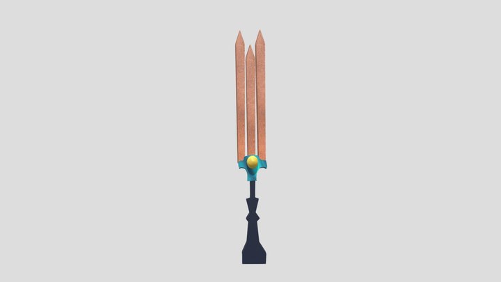 DIG4780 Assignment 6: Claw Sword 3D Model