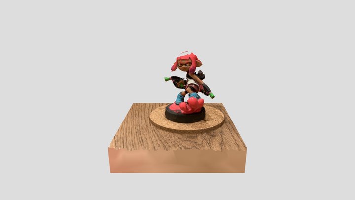 イカちゃん 3D Model