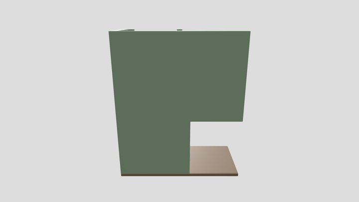 Монокосоур_Export_Green 3D Model
