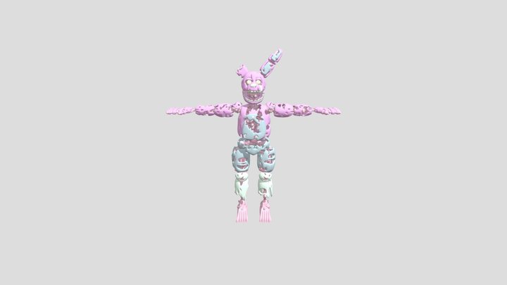Springtrap Model Fbx Download 3D Model