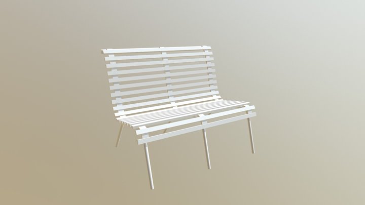 Bench 3D Model