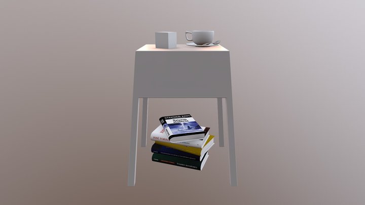 IKEA selje  nightstand 3D Model