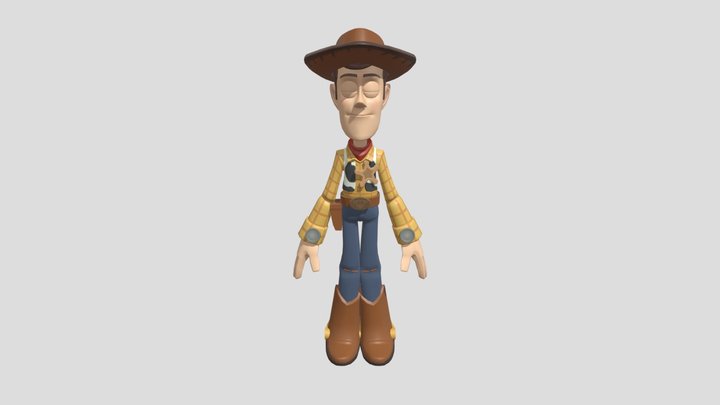 Woody (Disney Infinity) 3D Model