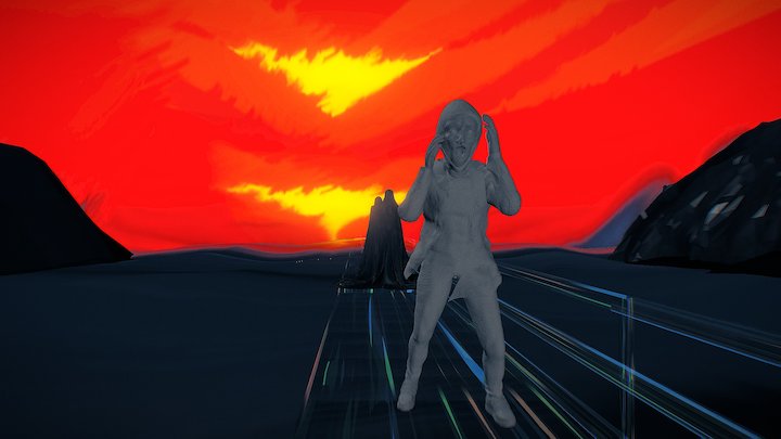 In The Scream 3D Model