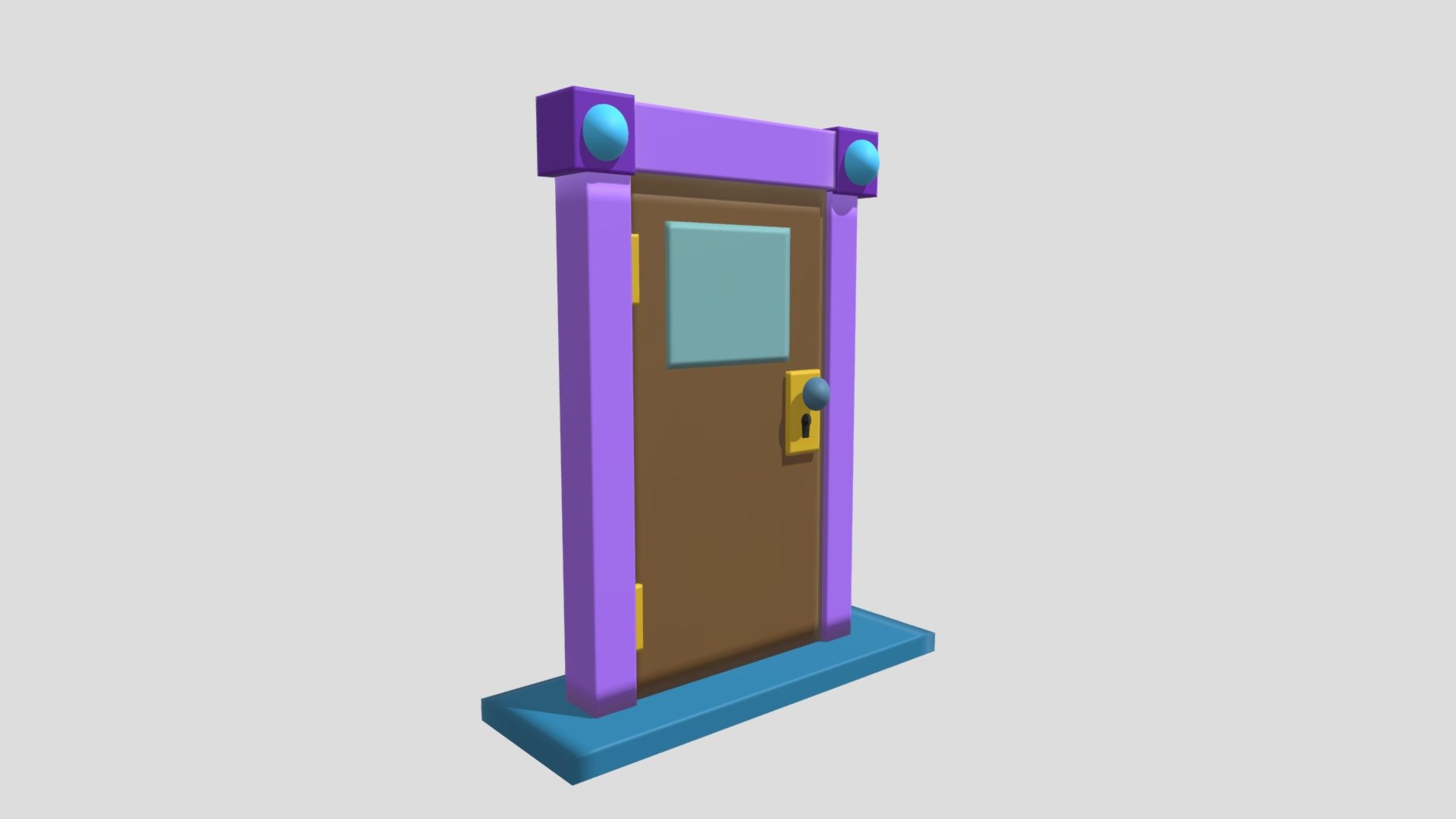 Practical Joke Door To Nowhere Download Free 3D model by