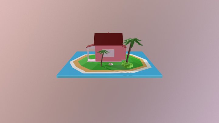 KAME HOUSE 3D Model