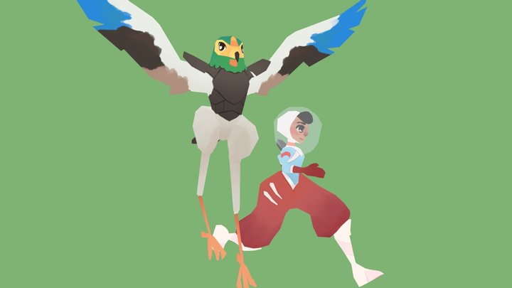 Abu and Basil 3D Model