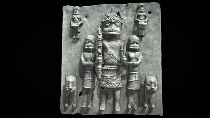 Relief Plaque (Ama) 3D Model