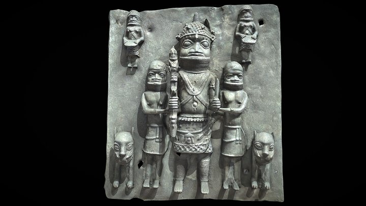 Relief Plaque (Ama) 3D Model