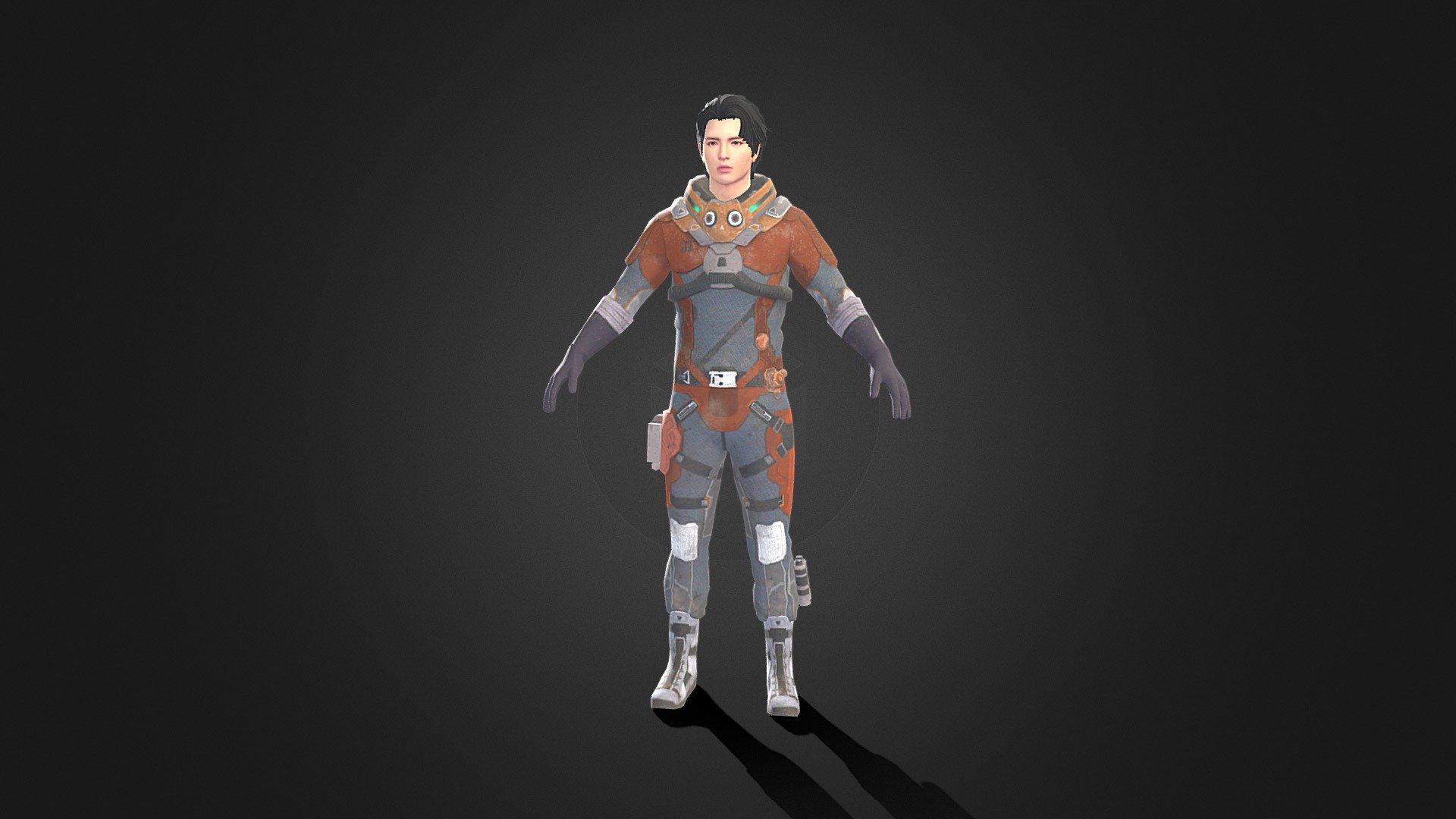 Space Guardian Suit Set By LEVINXGAMING - Download Free 3D model by ᄂ ...