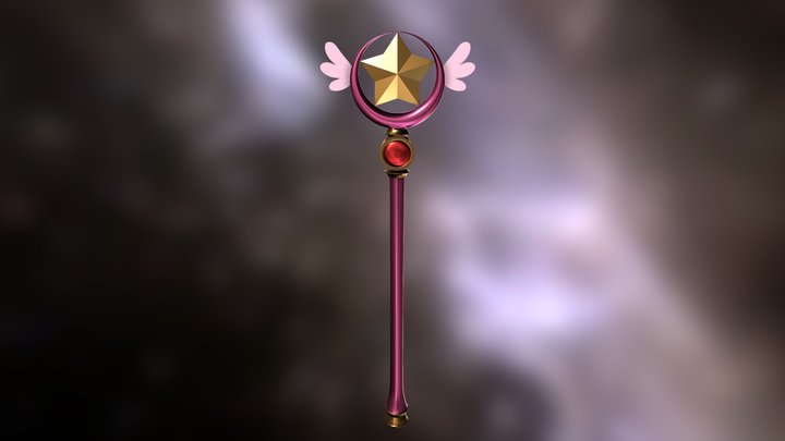 Cardcaptor Sakura´s Star Stick 3D Model