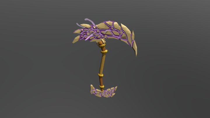 World of Warcraft: Ravenbone Sickle 3D Model