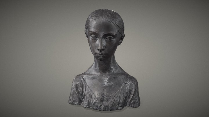 La Petite Landaise, buste de Robert Wlérick – Modelo 3D gratuito STL