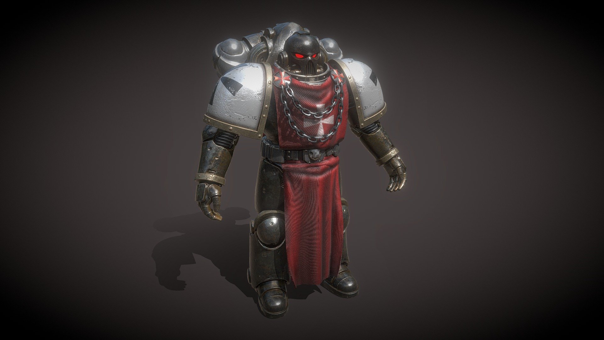 Warhammer Space Marine - Black Templar - 3D model by CrazyCool [46f4faa ...