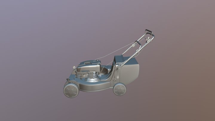 Lawn Machine 3D Model