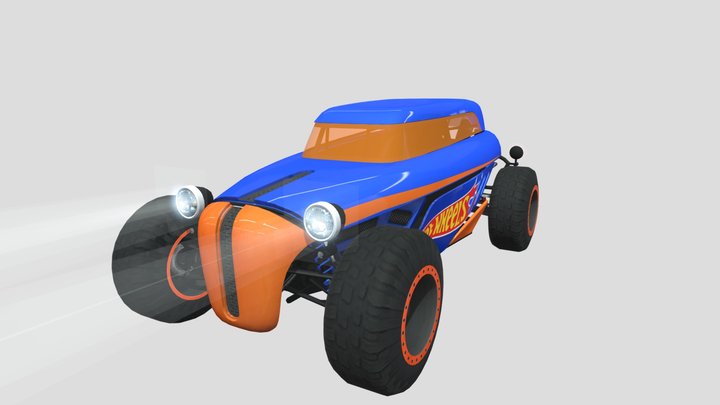 hot wheels rip rod – Gratis 3D-model STL