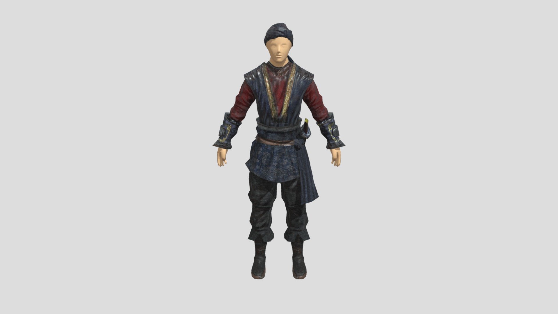 swordsman - 3D model by JaphethKiang [46f5919] - Sketchfab