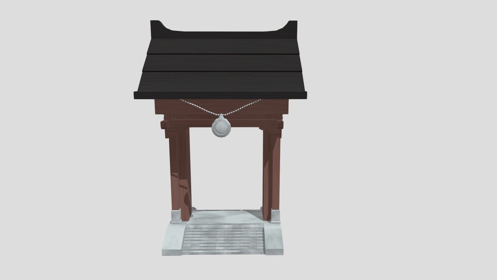 Japanese style entrance gate