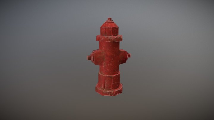 Fire Hydrant Example 3D Model