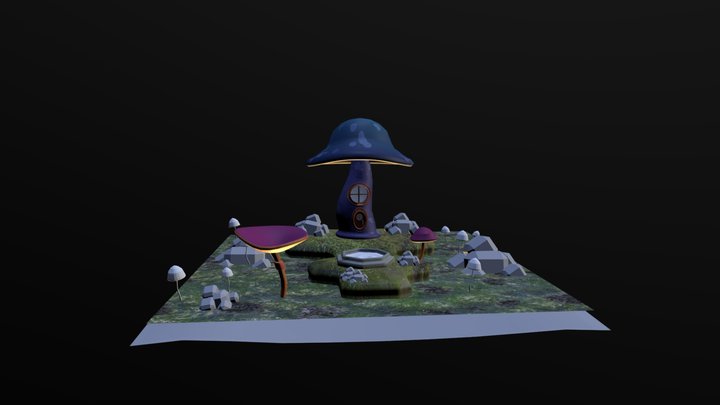 mushroom 3D Model