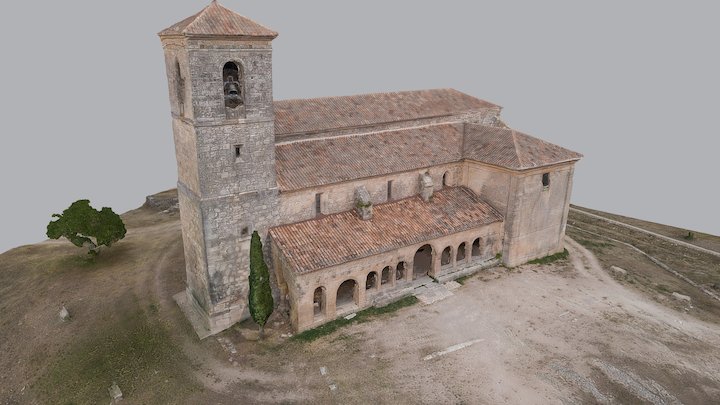 Nuestra Señora de la Asuncion - Tamajon 3D Model