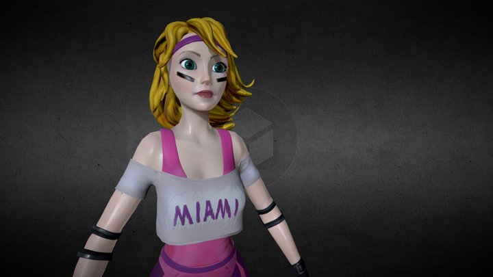 Kylie Silverhawk 3D Model
