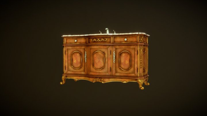 Cabinet 3D Model