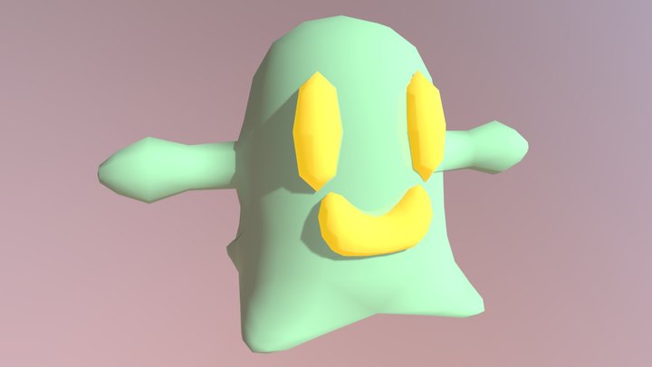 Scaredy Cat 3D Model