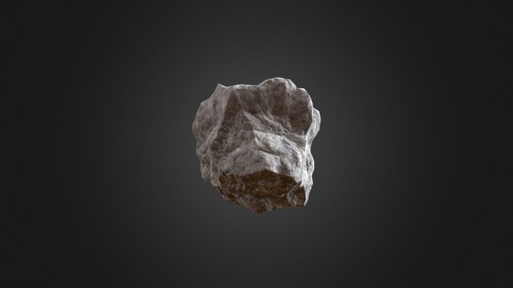 Procedural Asteroid 3D Model