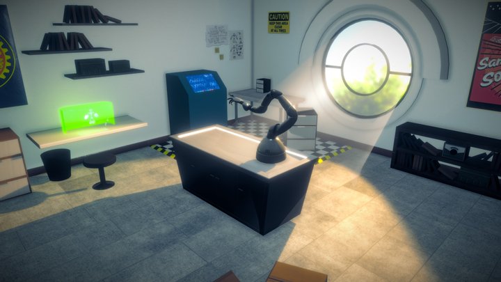 Tedashi's Lab 3D Model