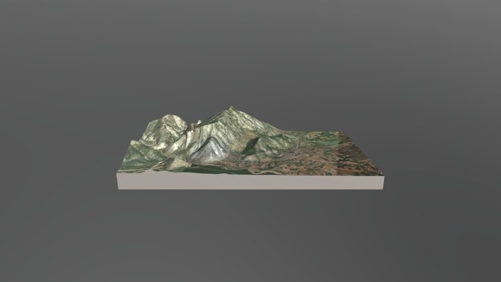 Toros Dağları 3D 3D Model