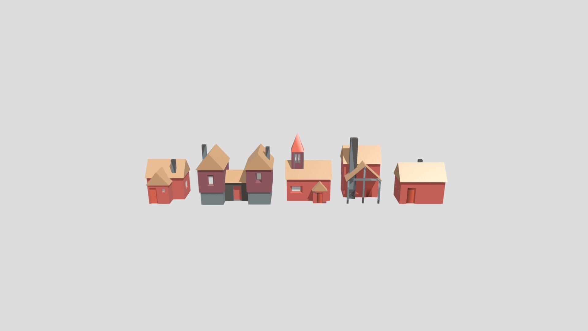 Medieval Houses Pack