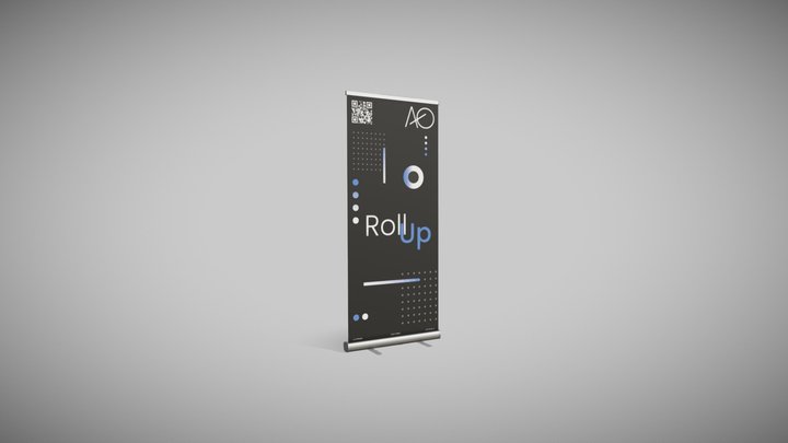 RollUp for Exhibition 3D Model
