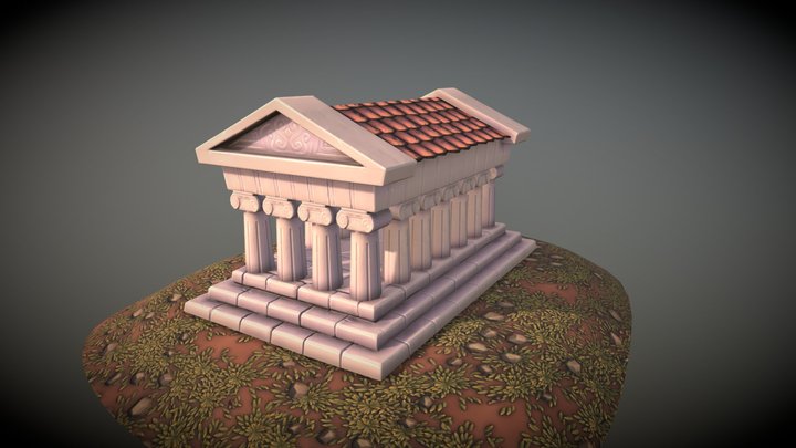 Temple 3D Model