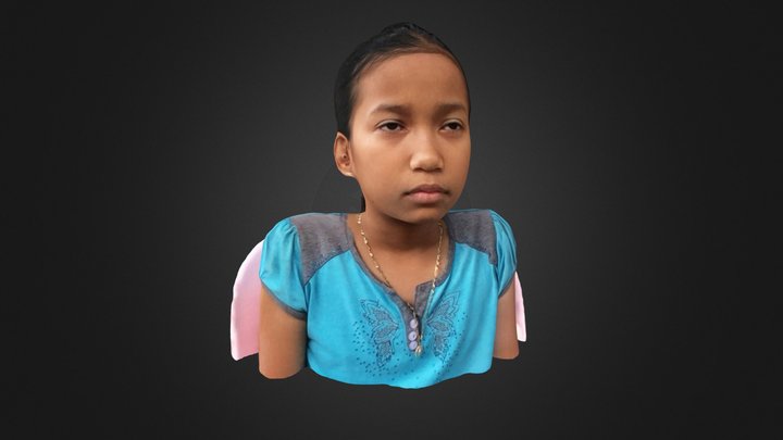 Khmer Girl 3D Model